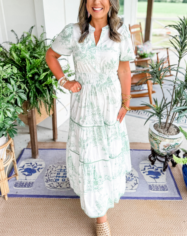 Elize | Classic Toile Maxi