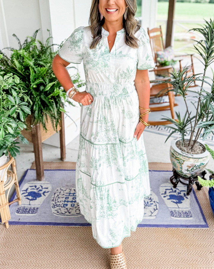 Elize | Classic Toile Maxi