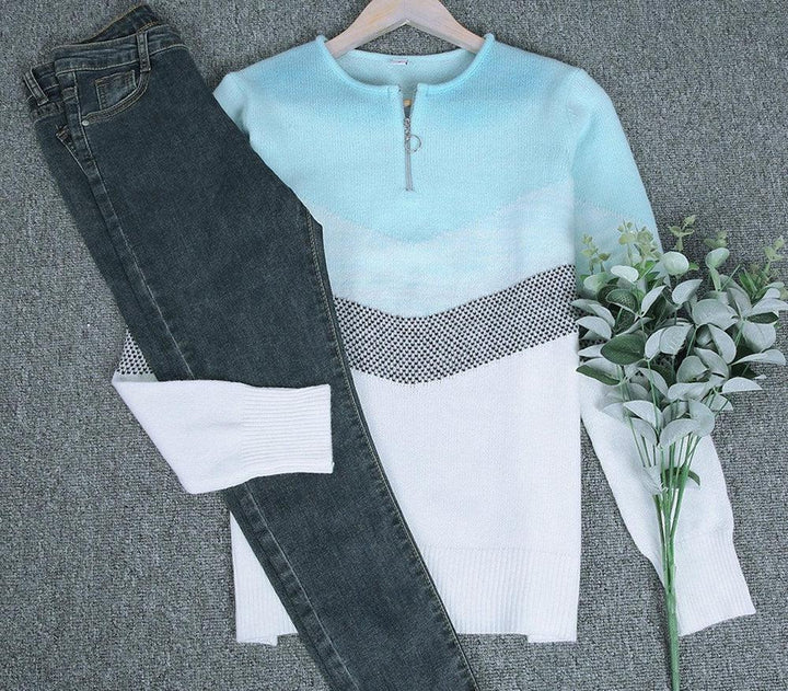 Suzie | Cosy Zip Pullover