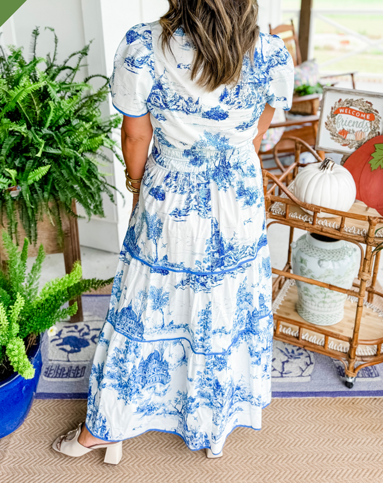 Elize | Classic Toile Maxi