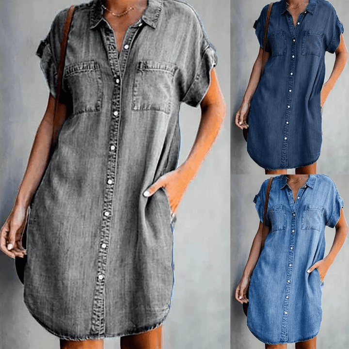 Simona | Elegant Tummy Covering Dress