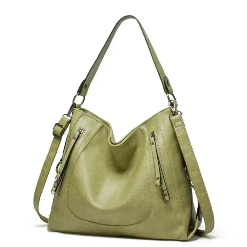 Evening Glow | Luxe Leather Bag