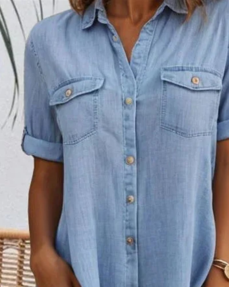 Kaylie | Chic Buttoned Dress