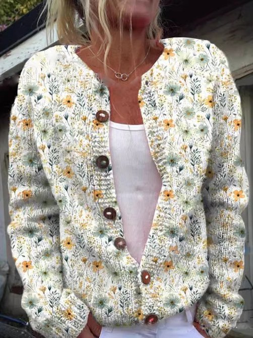 Liezel | Luxe Floral Cardigan