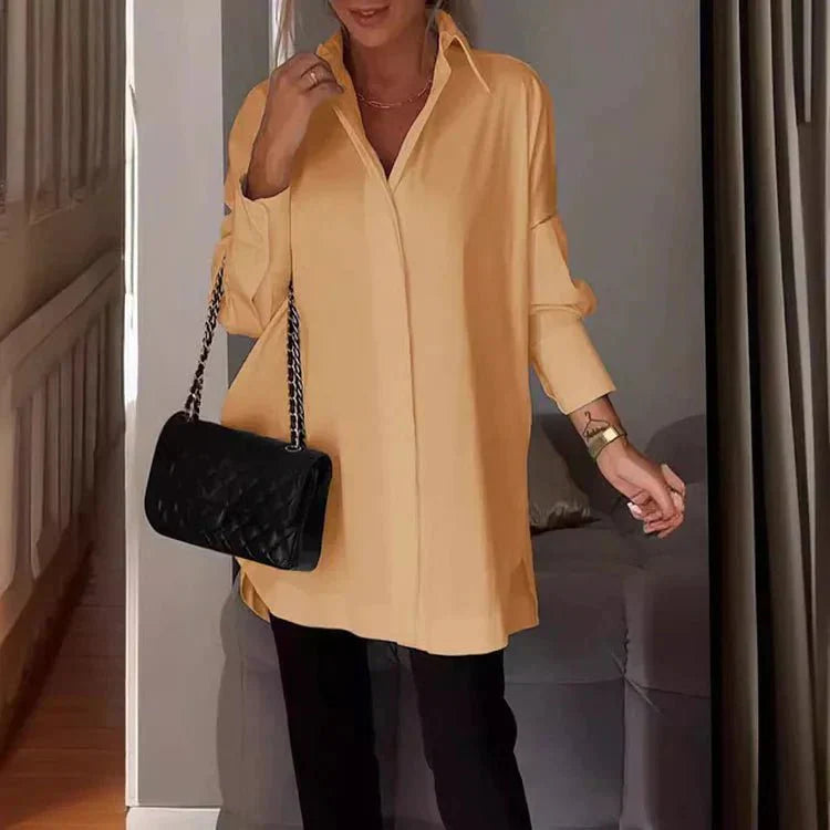 Carlita | Oversized Button-Up Shirt
