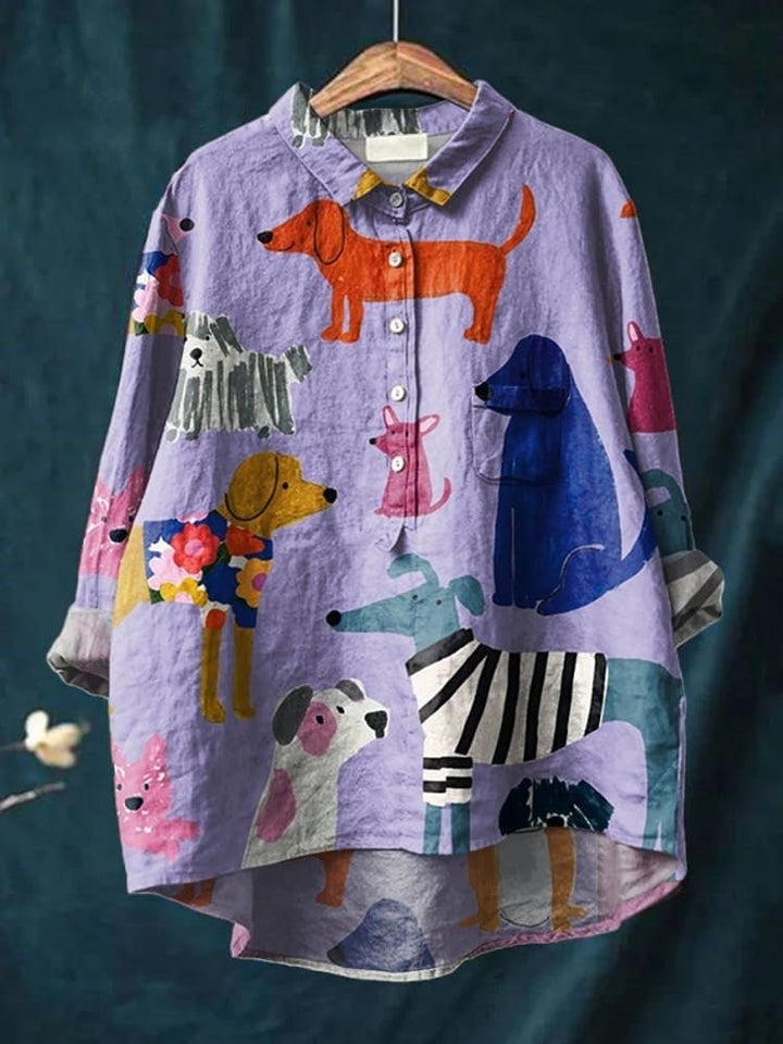 Ysabele | Brooks Playful Print Blouse