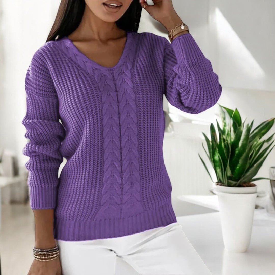 Candice | Scandi Knit Top